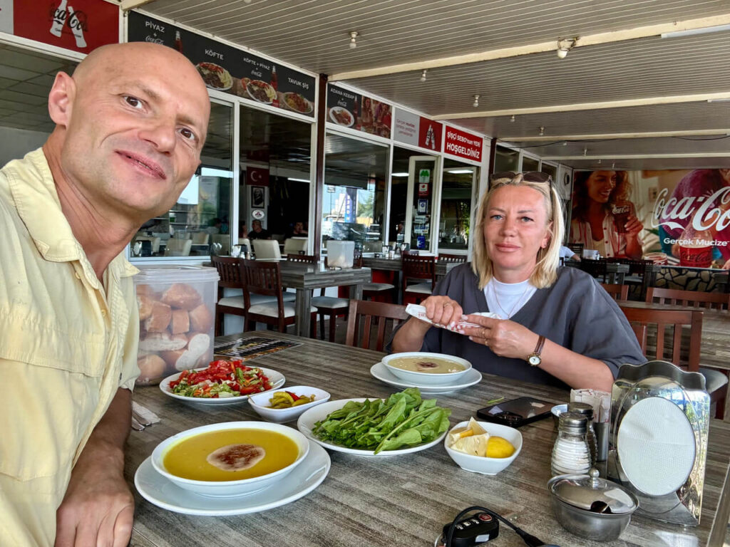 Local small restaurant